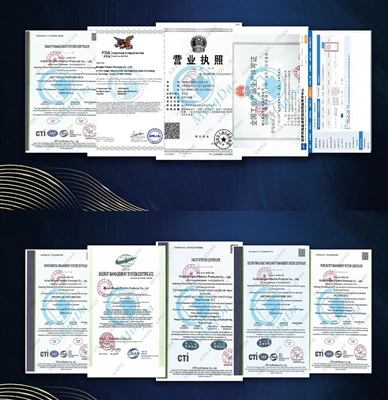 I migliori produttori di bottiglie di plastica con certificazioni FDA e ISO